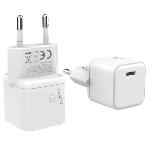 DEQSTER Mini Charger USB-C, 20W